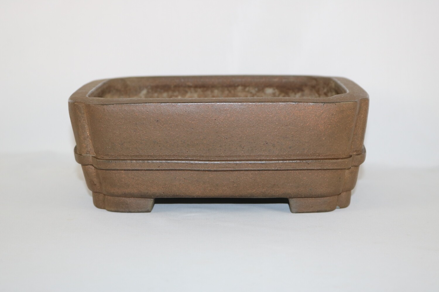Gyouzan – Yukizyou Nakano; Japan.  22.5cm; Rectangle; Unglazed; ; Hand-Signed By Artist;