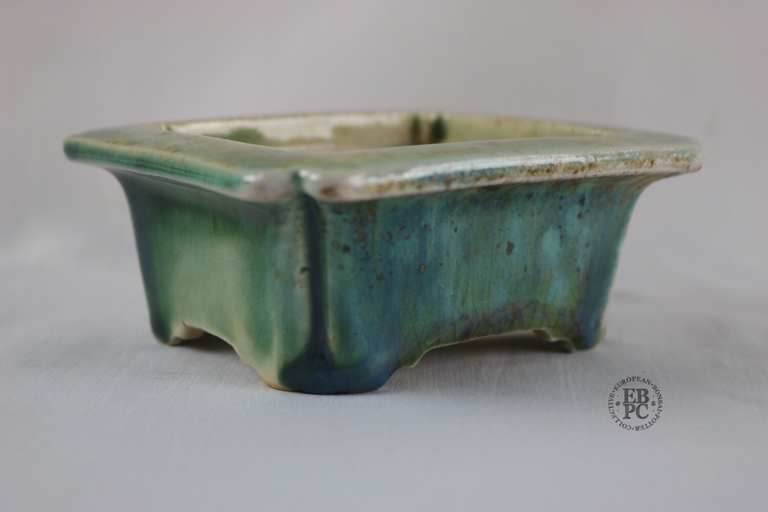 Gramming Pots - 11.5cm; Wood-Fired; Kirinuki; Ash Deposits; Excellent Glaze; Incised Corners; Integrated Feet; Tomas Gramming.