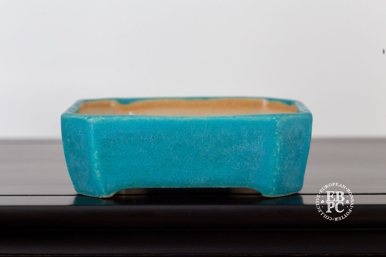 Michal Mokry - Netherlands.   12.5cm; Rectangular; Vibrant Glaze; Turquoise; Made by Michal Mokry.  *EBPC DIRECT (Sent to you from within the EU!) *.
