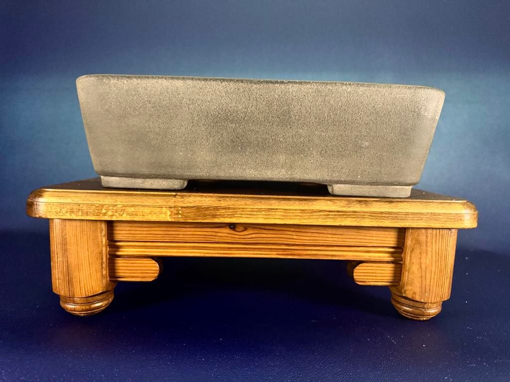KOYO Kiln - Juko Koyo, Tokoname.   37cm; Rectangle; Unglazed; Soft Corners; Recessed Feet;  * Offered on behalf of a client. .