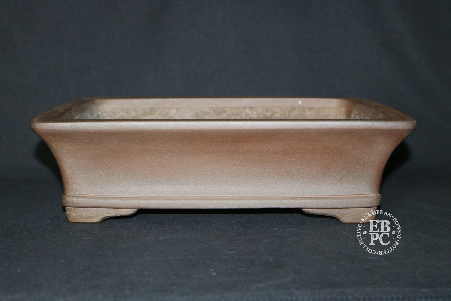 Gyouzan – Yuuji Nakano; Japan.  34.3cm; Rectangle; Unglazed; Stamped By Artist;