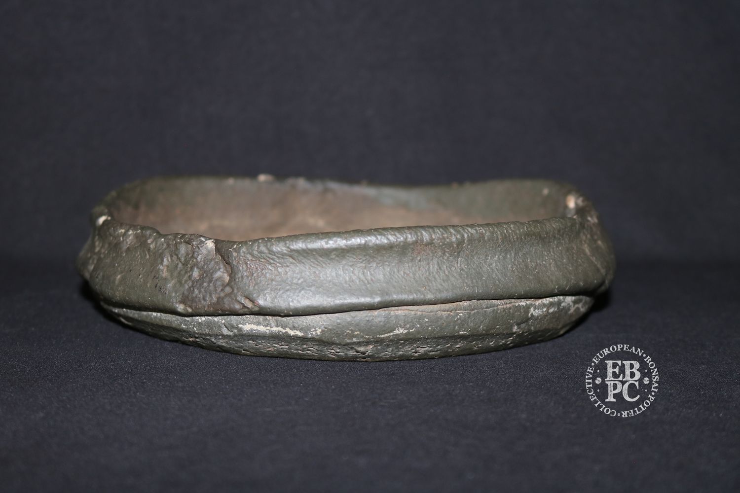 Yamaaki – &#39;Shosen&#39;, Tokoname, Japan.  21cm; Round; Nanban; Part Glazed; Deceased Artist; Hand signed.
