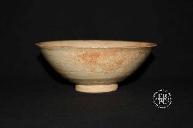 Song Dynasty - Chinese; Tea Bowl; Sugi Nari / Cedar Shape; 960AD to 1279AD; Shipped by the EBPC (UK) - From Bryan Albright&#39;s Private Collection -