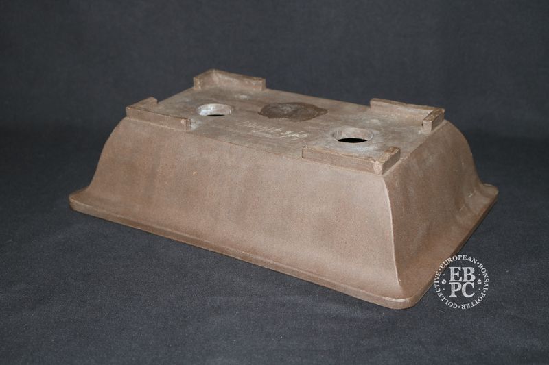 Bryan Albright Made; Vintage Bonsai Pot; Rectangle; Unglazed; Antique Chinese Homage; Shipped by the EBPC (UK) - From Bryan Albright&#39;s Private Collection -