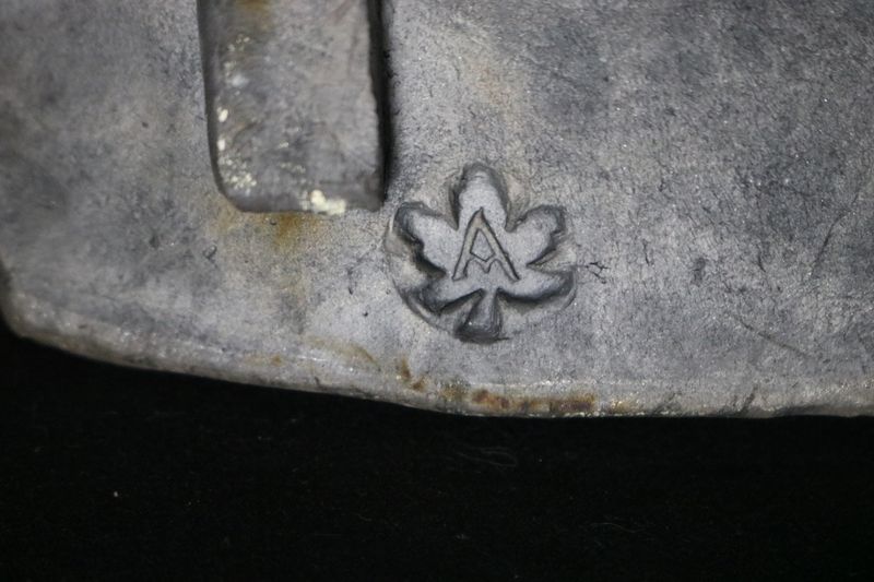 Bryan Albright Made; Raku Plate; 17.5cm; Incised Decor; Glazed; Hairline Crack; Shipped by the EBPC (UK) - From Bryan Albright's Private Collection -