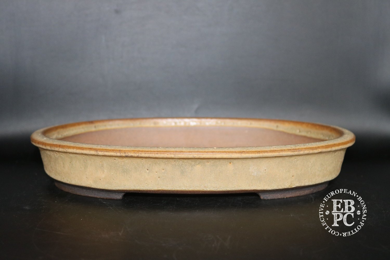 SOLD - Walsall Studio Ceramics - 30.7cm; glazed; oval; harvest