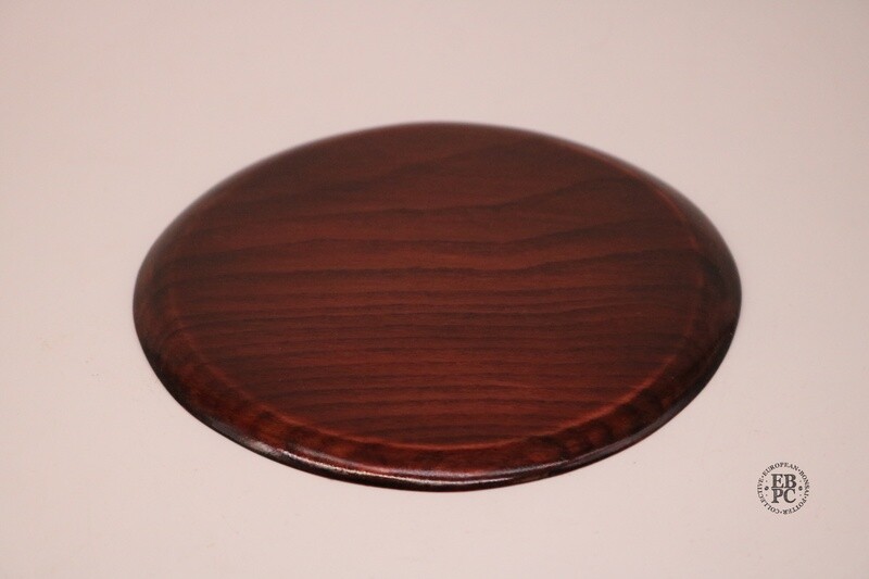 Imbo Bonsai Tables - Hand-Crafted Display Ji-tta; 15.2cm; European Beechwood; Classical Round Design; Refined Finish; EBPC &amp; IMBO Stamped