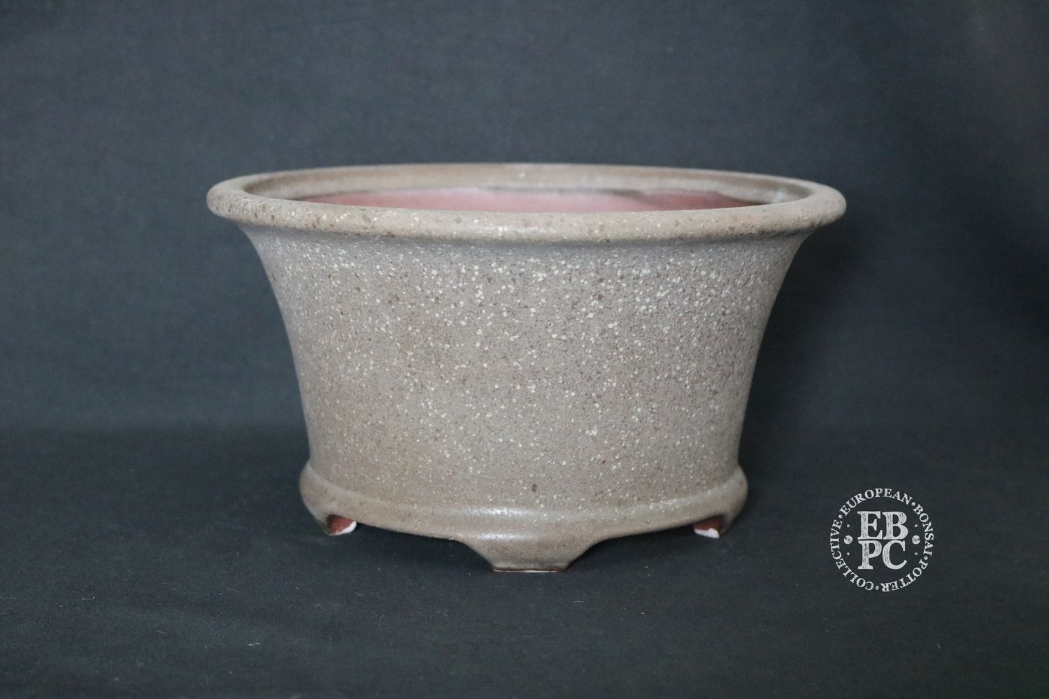 Wabi Sabi Studio - 23.5cm; Glazed; Oval; 'Aged Cream' Glaze; Contrasting Clay; EBPC Stamped. (Shipped from the UK)