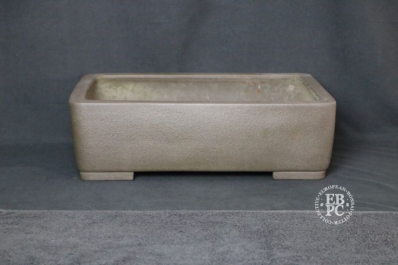 Yamaaki, Tokoname, Japan. 48.2cm; XL Rectangle; Handmade; Unglazed; Soft Corners; Refined Finish; Stamped.