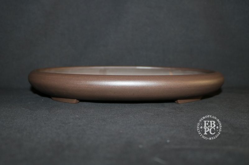 SEIKA -EN, Tokoname. 31cm; Antique; Dark Smooth Clay; Unglazed; Burnished Finish; * From a Private 70's Collection * SEIKA -EN, Tokoname. 31cm; Antique; Dark Smooth Clay; Unglazed; Burnished Finish; * From a Private 70's Collection *