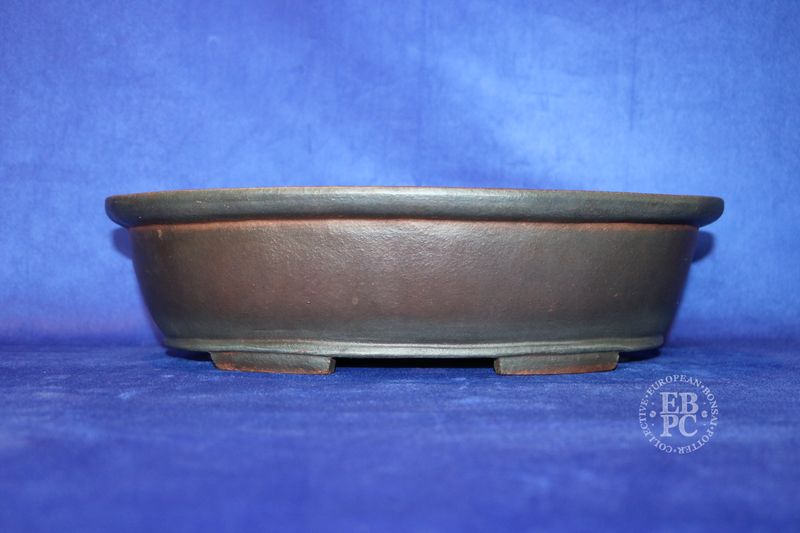 Nakawatari, China. 42cm; Large Oval; Antique; Shidei Purple Clay; Stunning Form & Finish; Excellent Patination; *