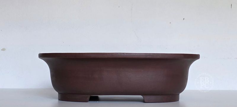 Keizan - Tokoname, Japan.   49.5cm; XL Oval; Unglazed; Deep Profile; Curvaceous Design.   * EBPC-Client DIRECT: Shipped from Italy.