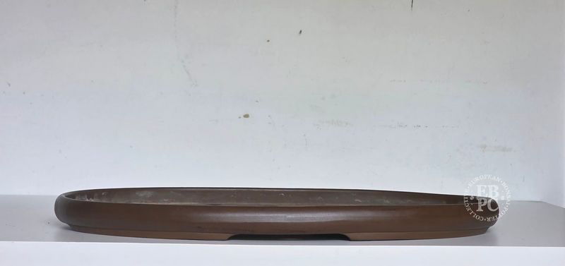 Yohen - Tokoname, Japan.   56cm; XL Oval; Unglazed; Shallow Profile.   * EBPC-Client DIRECT: Shipped from Italy.