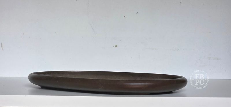 Senkoen - Tokoname, Japan.   55cm; XL Oval; Unglazed; Shallow Profile.   * EBPC-Client DIRECT: Shipped from Italy.