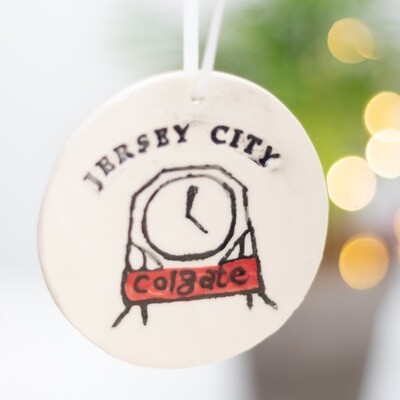 Jersey City Colgate Clock ornament
