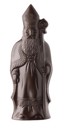 Sint fondant chocolade 50 gram - 13,5 cm