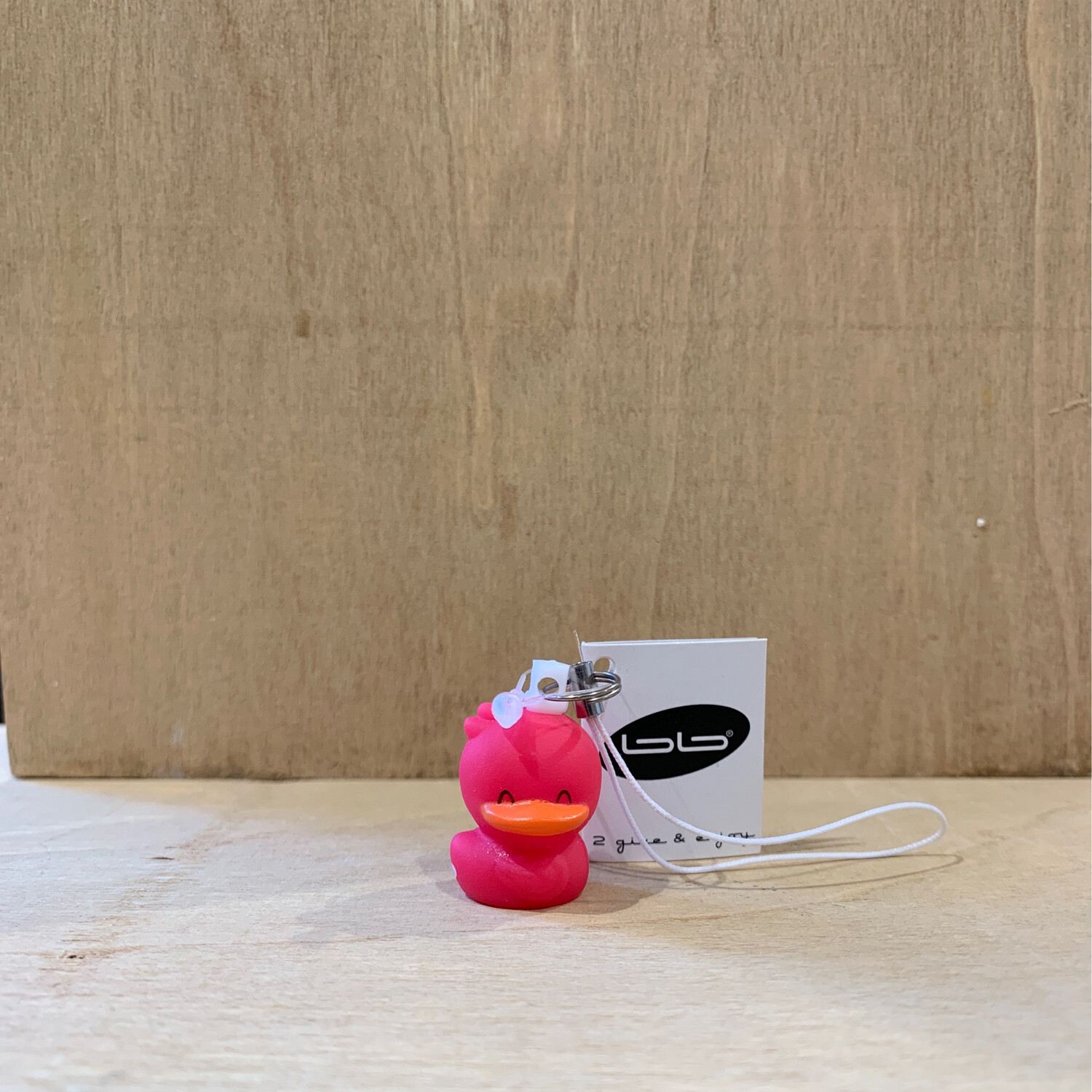 Duck Fuchsia Mini Sleutelhanger