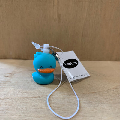 Duck Turkoois Mini Sleutelhanger
