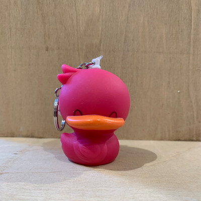 Duck Fuchsia Sleutelhanger