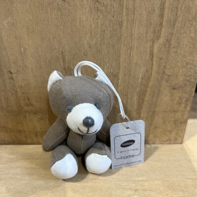Stoffen Beertje Taupe 8 cm
