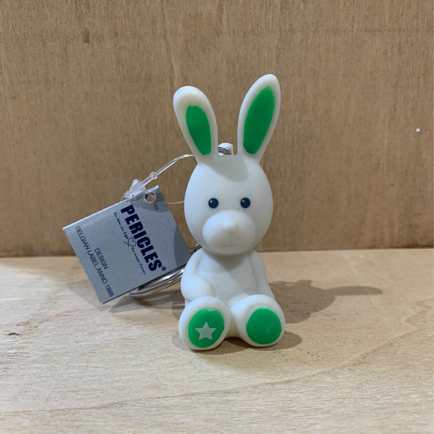 Bunny Groen Sleutelhanger