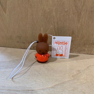 Nijntje Bruin/oranje Mini Sleutelhanger
