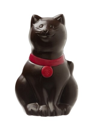 Kat fondant chocolade 50 gr - 9 cm