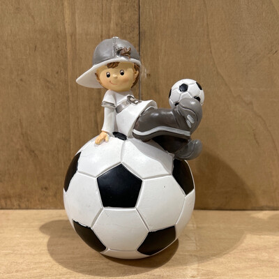 Spaarpot voetbal jongen 