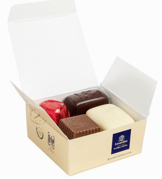 Leonidas doosje 4 pralines