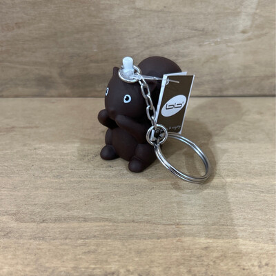 Betty Sleutelhanger Bruin