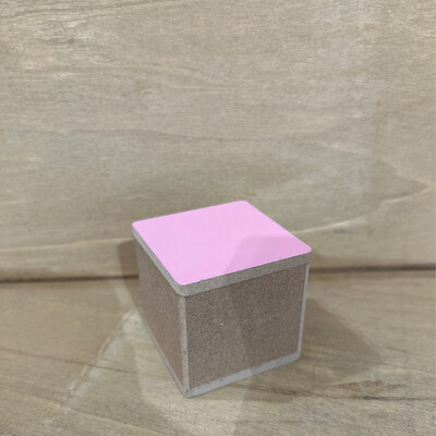 Miami Kubus Hout Roze