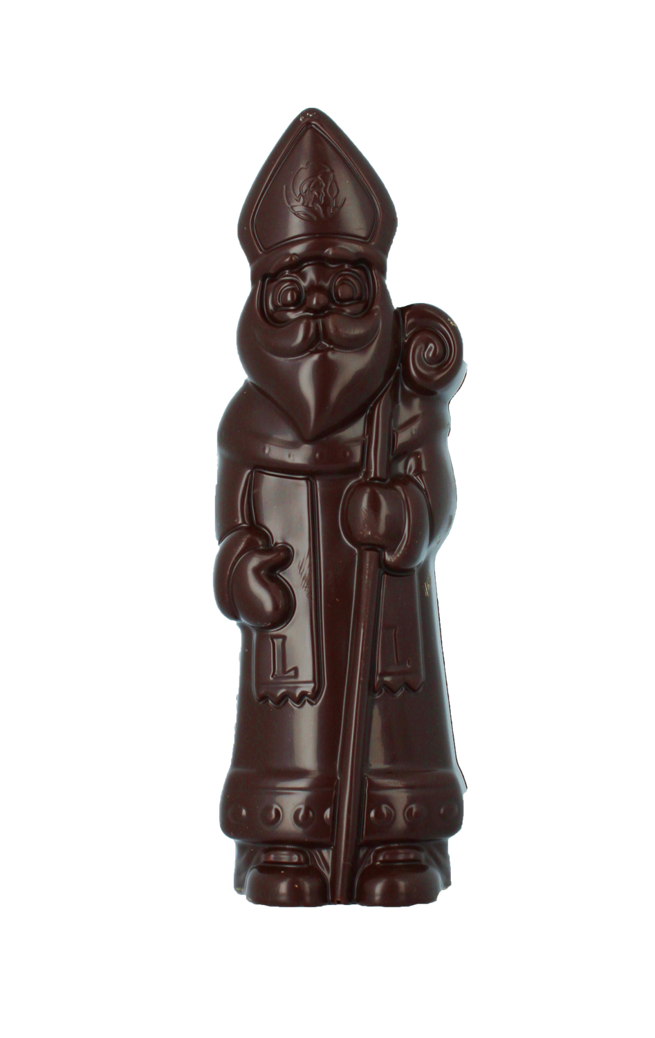 Sint fun fondant chocolade 80 gram - 15 cm