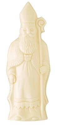 Sint witte chocolade 50 gram - 13,5 cm Sint witte chocolade 50 gram - 13,5 cm