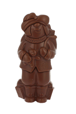 Assistent van de Sint melk chocolade 130 gram - 16 cm Assistent van de Sint melk chocolade 130 gram - 16 cm