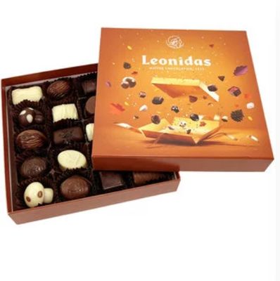 Herfst geschenkdoos 'assortiment' 20 pralines
