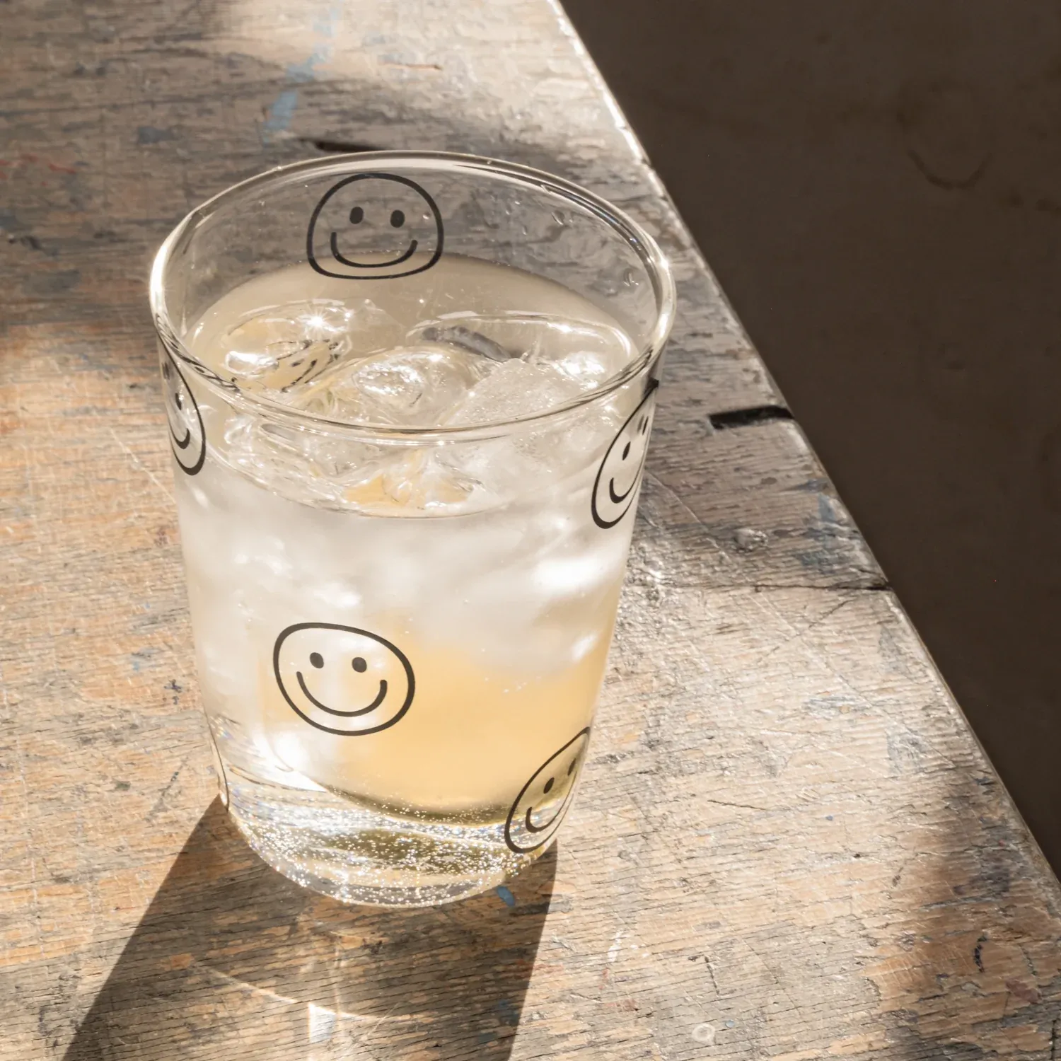 Drinkglas smileys