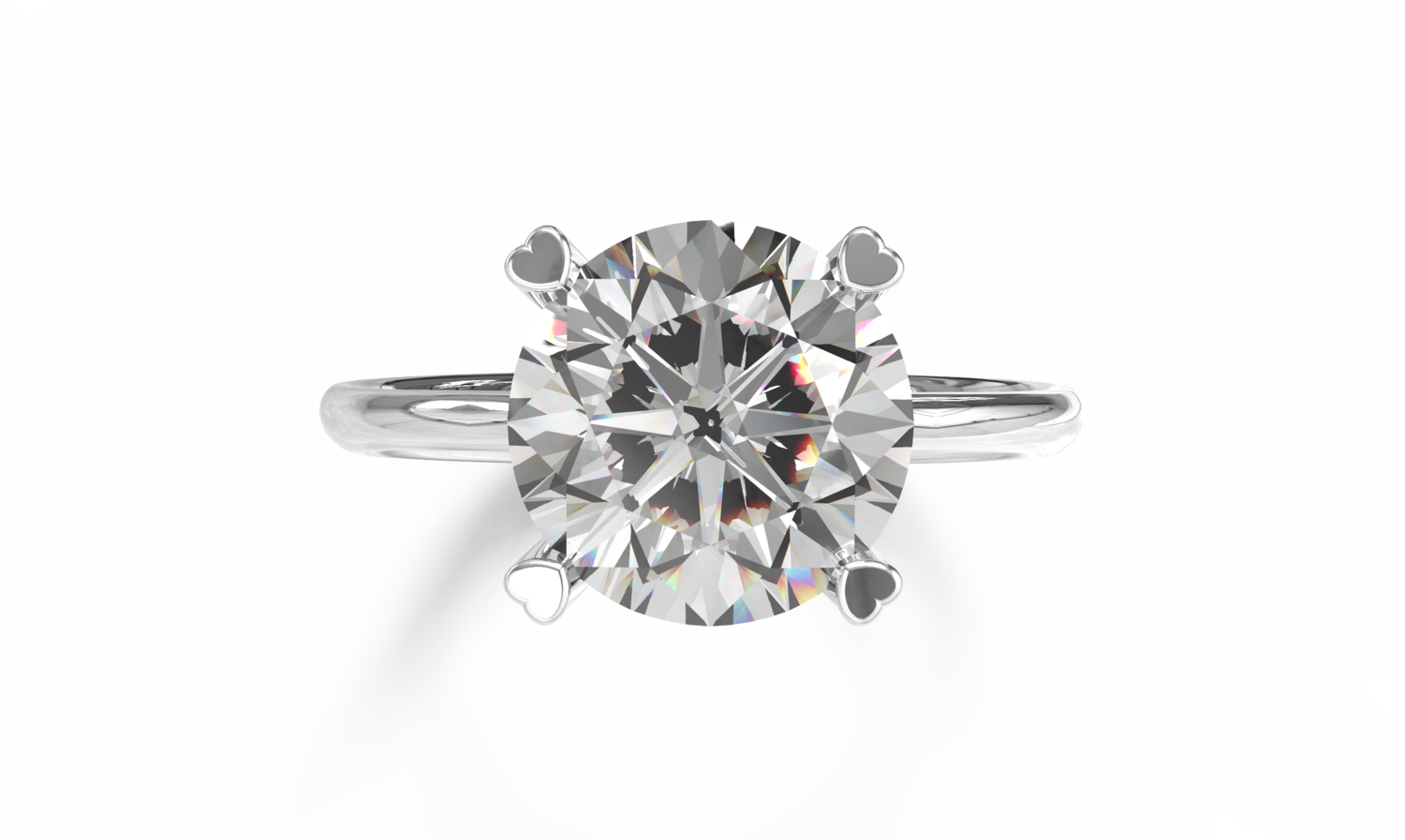 Platinum Solitaire Ring Platinum Solitaire Ring