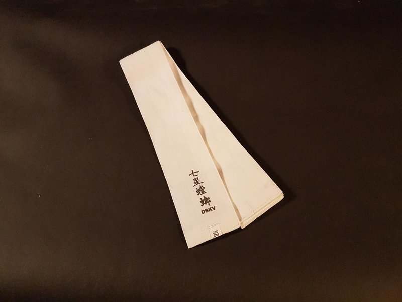 Kung Fu Schärpe (Gürtel) weiß