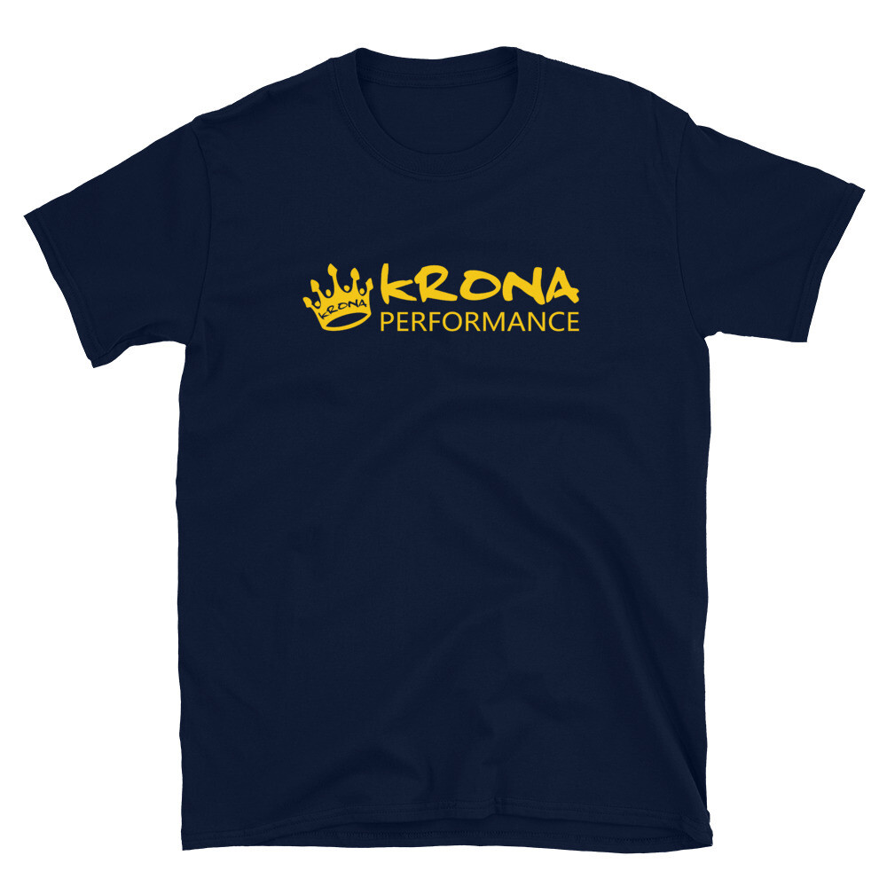 Krona Performance Logo T Navy Blue Krona Performance Logo T Navy Blue