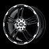 Motegi MR281 Gloss Black Machined