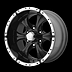 Helo HE791 Gloss Black Machined