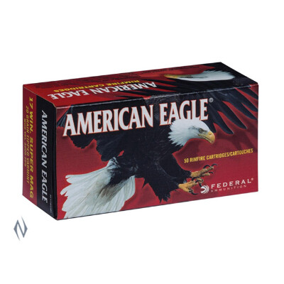 17wsm American Eagle 20gr Tipped Varmint 3000fps 50pk
