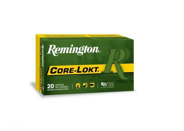 7mm-08 rem Remington Core-Lokt 140gr PSP 2860fps 20pk