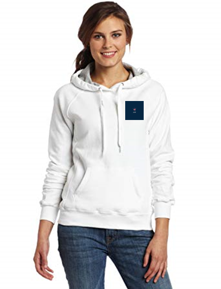 WOMEN&#39;S White Hoodie