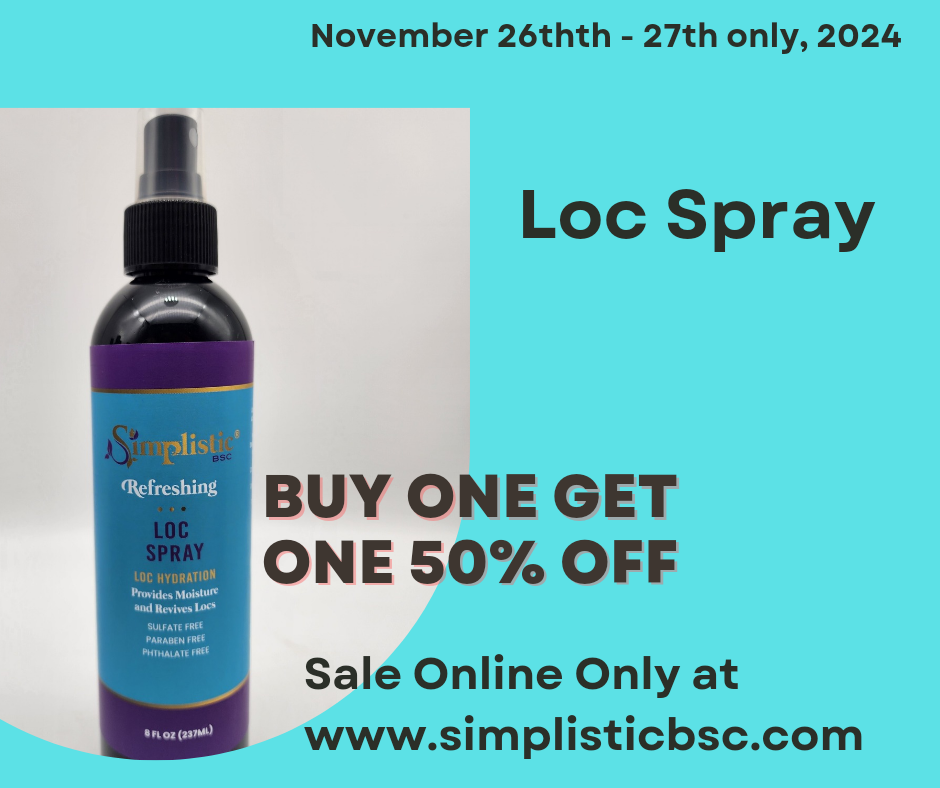 Buy one get one 50% off Loc Spray