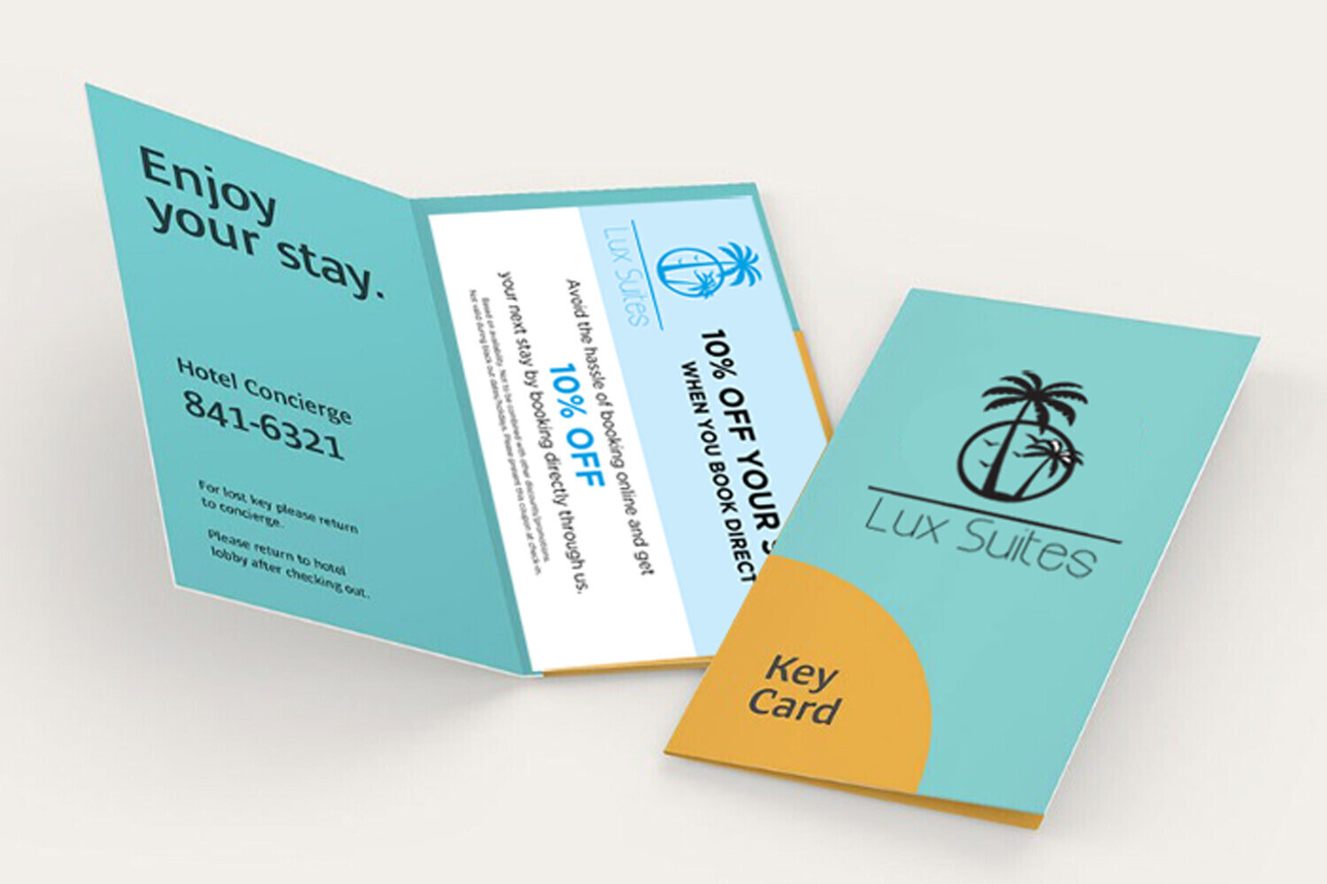 Book Direct and Marketing Coupons - 3.5&quot; x 2&quot;