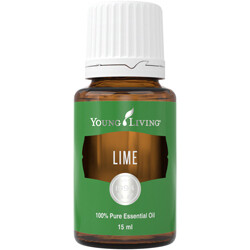 Natūralus Gaivinantis ir Stimuliuojantis Žaliųjų Citrinų eterinis aliejus / Lime Essential Oil (Young Living) 15 ml