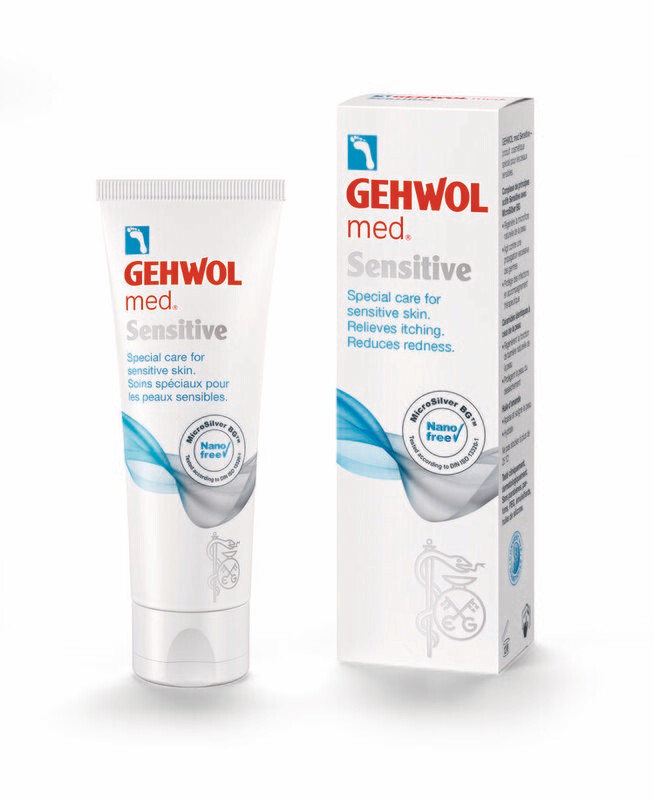 Gehwol Med. Kremas Jautriai kojų odai 125 ml