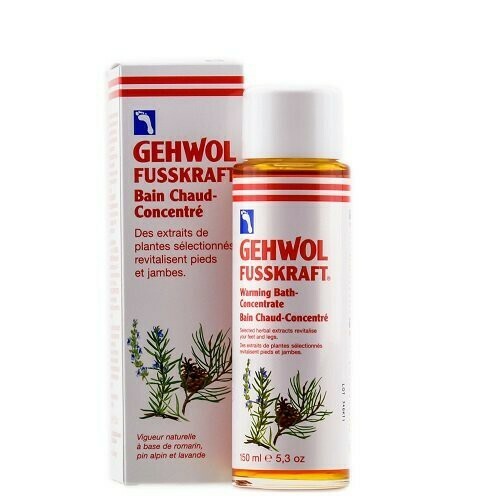Gehwol Šildomasis koncentratas pėdų vonelei 150 ml