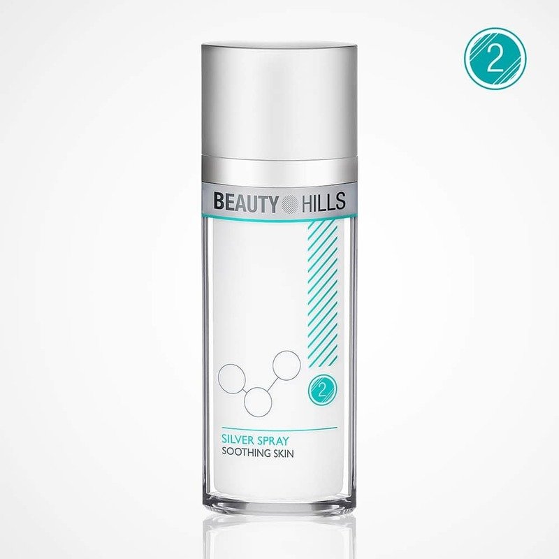 Raminantis ir drėkinantis odą koloidinio sidabro tonikas Silver spray &quot;Beauty Hills&quot; - 120ml